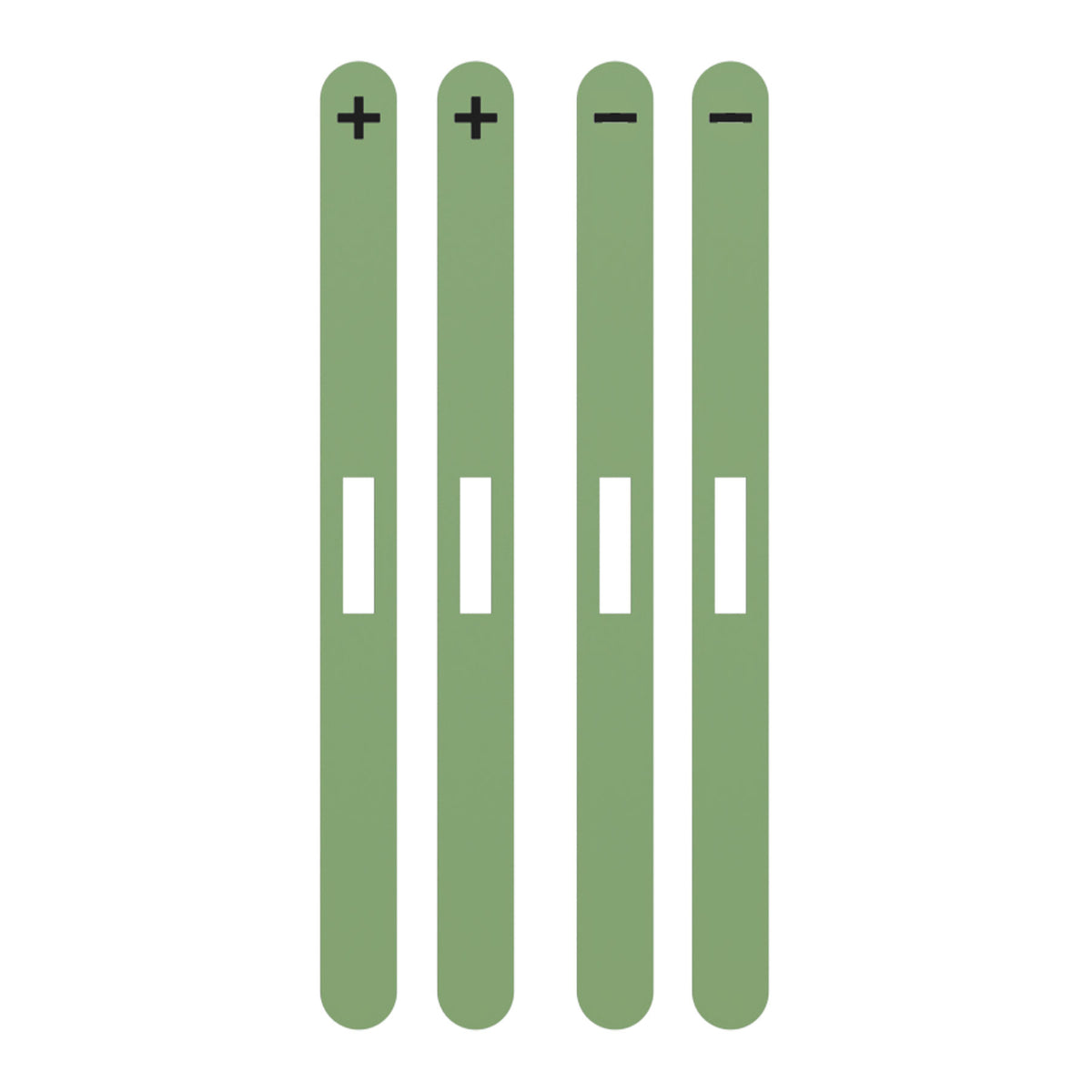 eXtremeRate Side Rail Slot Sticker for Nintendo Switch 2 Console - Matcha Green