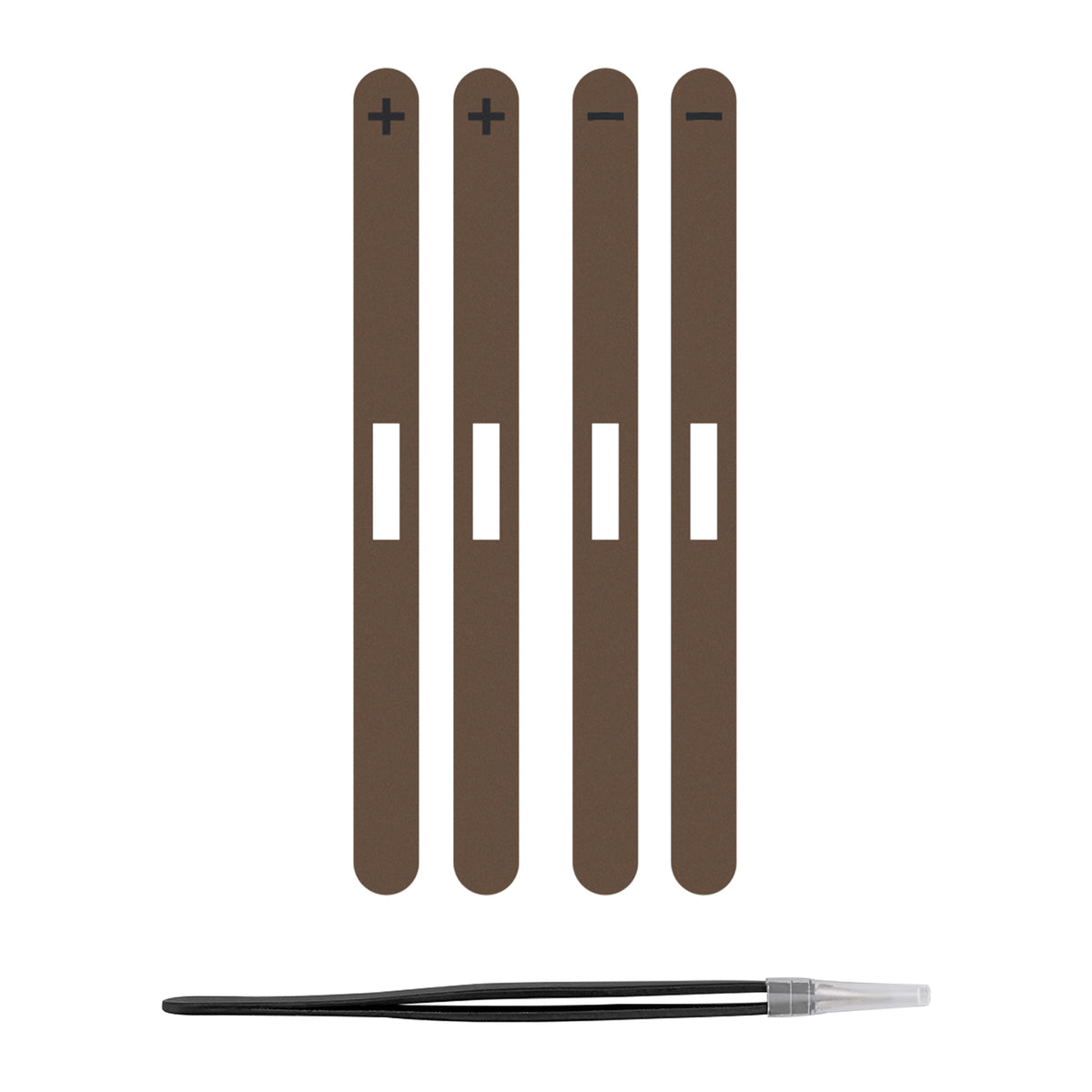eXtremeRate Side Rail Slot Sticker for Nintendo Switch 2 Console - Wood Grain Brown