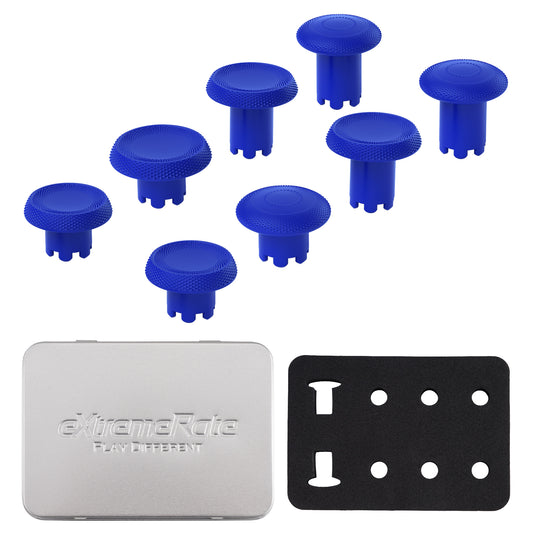 eXtremeRate ThumbsGear Interchangeable Thumbsticks for PS5 Edge Controller - Blue