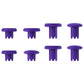 eXtremeRate ThumbsGear Interchangeable Thumbsticks for PS5 Edge Controller - Purple