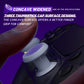 eXtremeRate ThumbsGear V3 Interchangeable Ergonomic Thumbstick for PS5 Edge & PS5 & PS4 Controller - Original White