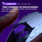 eXtremeRate ThumbsGear V3 Interchangeable Ergonomic Thumbstick for PS5 Edge & PS5 & PS4 Controller - Purple