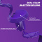 eXtremeRate ThumbsGear V3 Interchangeable Ergonomic Thumbstick for PS5 Edge & PS5 & PS4 Controller - Purple