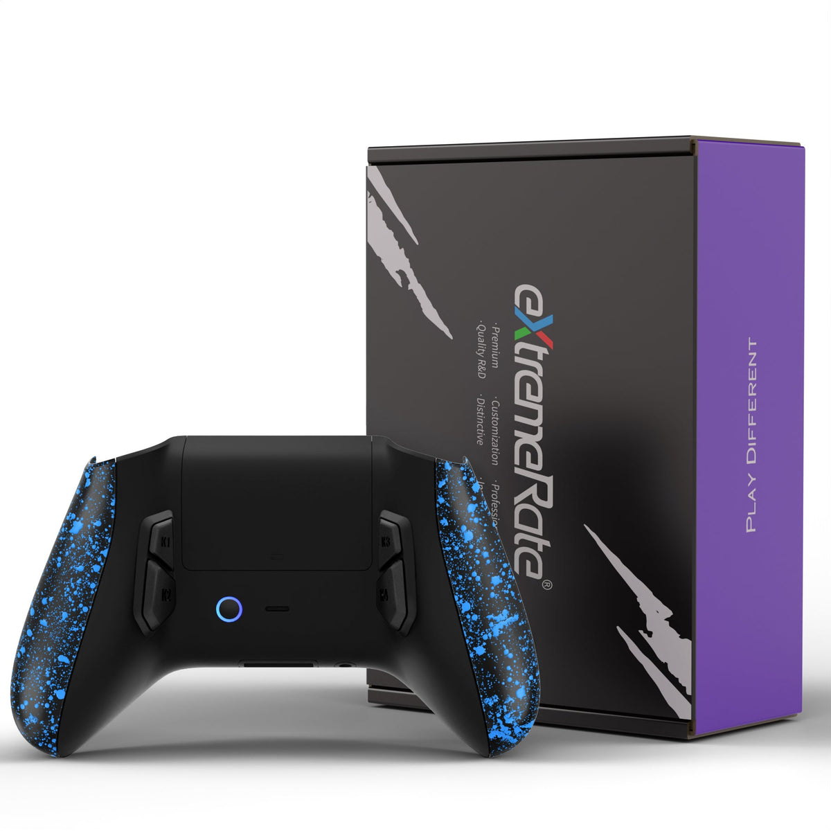 eXtremeRate VICTOR X Remap Kit for Xbox Series X & S Controller - Textured Blue eXtremeRate
