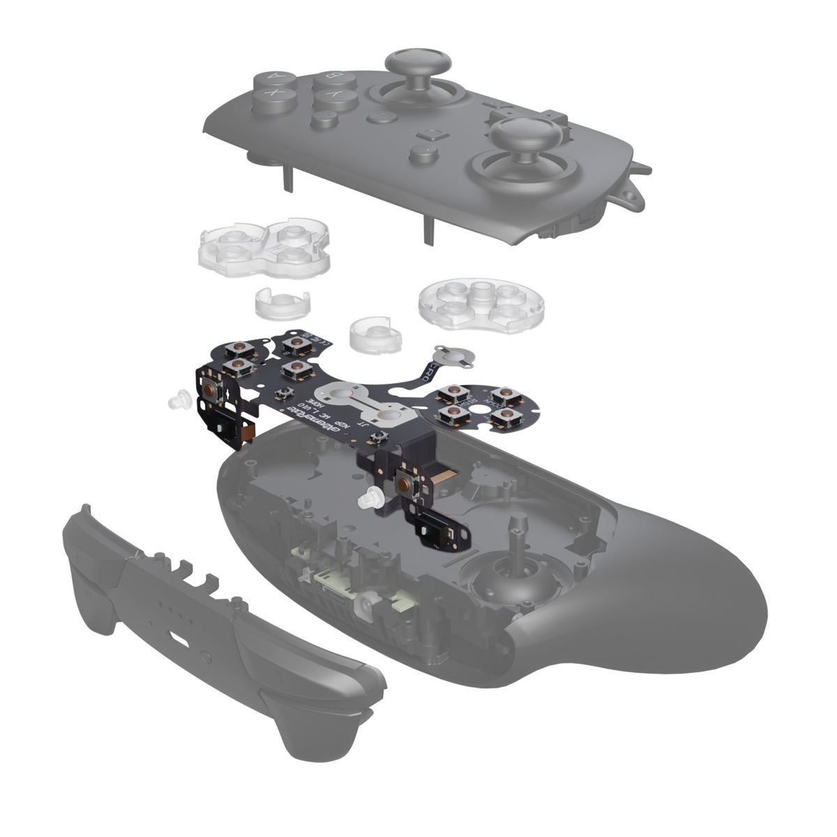 eXtremeRate Whole Clicky Kit for Nintendo Switch 2 Pro Controller Buttons