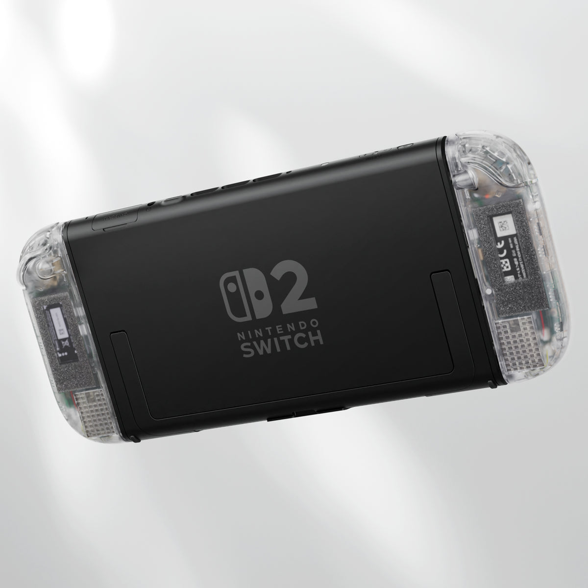eXtremeRate DIY Replacement Full Set Shell Case with Buttons for Joycon 2 of Nintendo Switch 2 - Deluxe Version - Clear