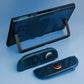 eXtremeRate DIY Replacement Full Set Shells with Buttons for Nintendo Switch 2 - Deluxe Version - Clear Blue