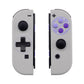 eXtremeRate Dpad Version Replacement Full Set Shell Case with Buttons for Joycon of NS Switch - Classics SNES Style