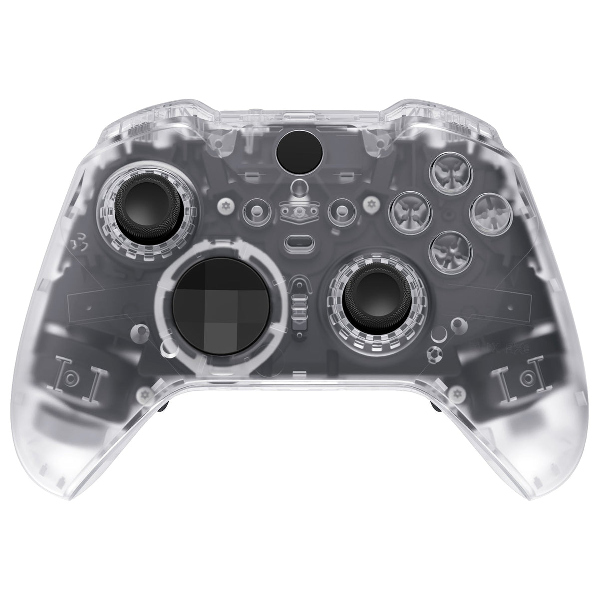 eXtremeRate Full Set Shell with Buttons for Xbox One Elite Series 2 & Elite 2 Core Controller (Model 1797) - Clear eXtremeRate