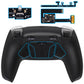 eXtremeRate RISE4 Plus MAX Back Paddles Kit with Clicky Trigger Stops & Rubberized Grip for PS5 Controller BDM-010/020 - Black
