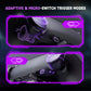 eXtremeRate Real Metal Buttons (RMB) Version SPARK Back Paddles Kit for PS5 Controller BDM-030/040/050/060 - Black