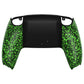 eXtremeRate Replacement Back Housing Bottom Shell Compatible with PS5 Controller BDM-010/020/030/040/050 - Textured Green