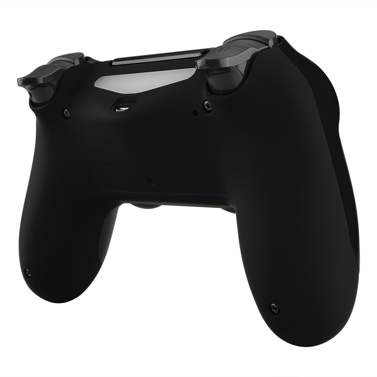 eXtremeRate Replacement Bottom Shell for PS4 Slim Pro Controller (CUH-ZCT2 JDM-040/050/055) - Black