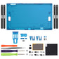 eXtremeRate Replacement DIY Rear Back Plate for Nintendo Switch 2 Handheld Console  (Without Kickstand) - Clear Blue