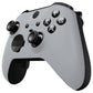 eXtremeRate Replacement Front Housing Shell Case with Accent Rings for Xbox One Elite Series 2 & Elite 2 Core Controller (Model 1797) - New Hope Gray
