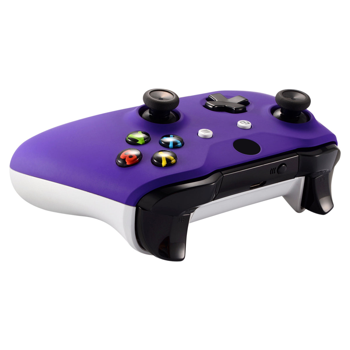 eXtremeRate Replacement Front Housing Shell for Xbox One X & S Controller (Model 1708) - Purple