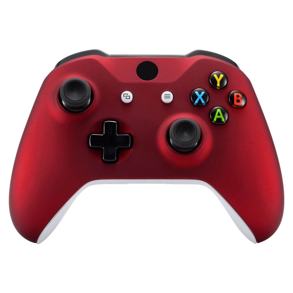 eXtremeRate Replacement Front Housing Shell for Xbox One X & S Controller (Model 1708) - Scarlet Red