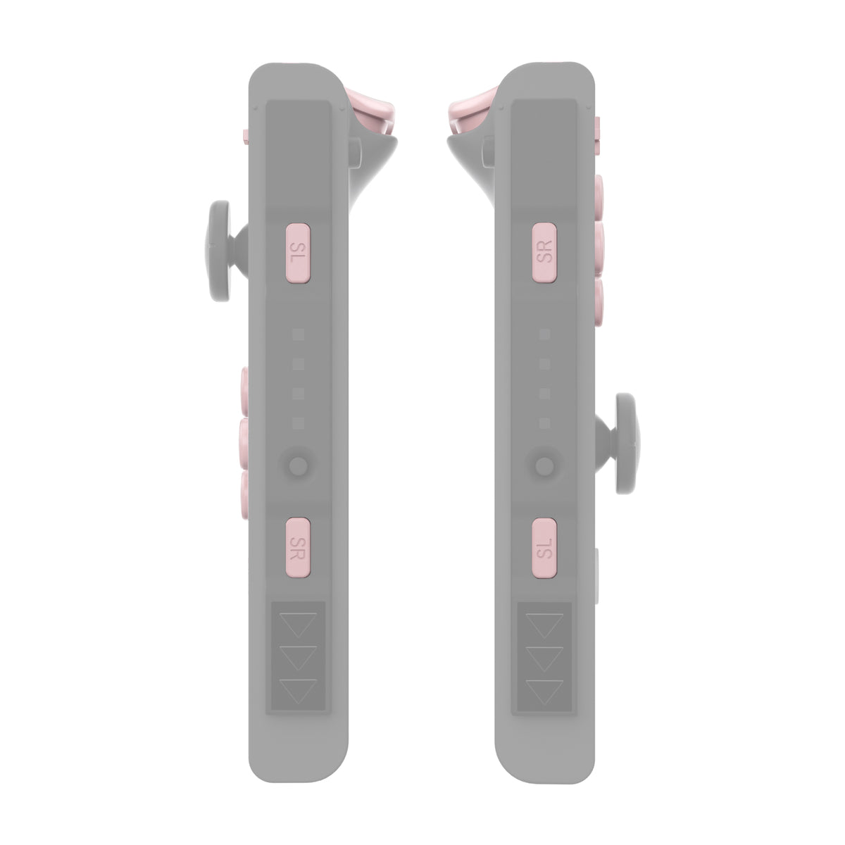 eXtremeRate Replacement Full Set Buttons for Joycon of NS Switch - Cherry Blossoms Pink