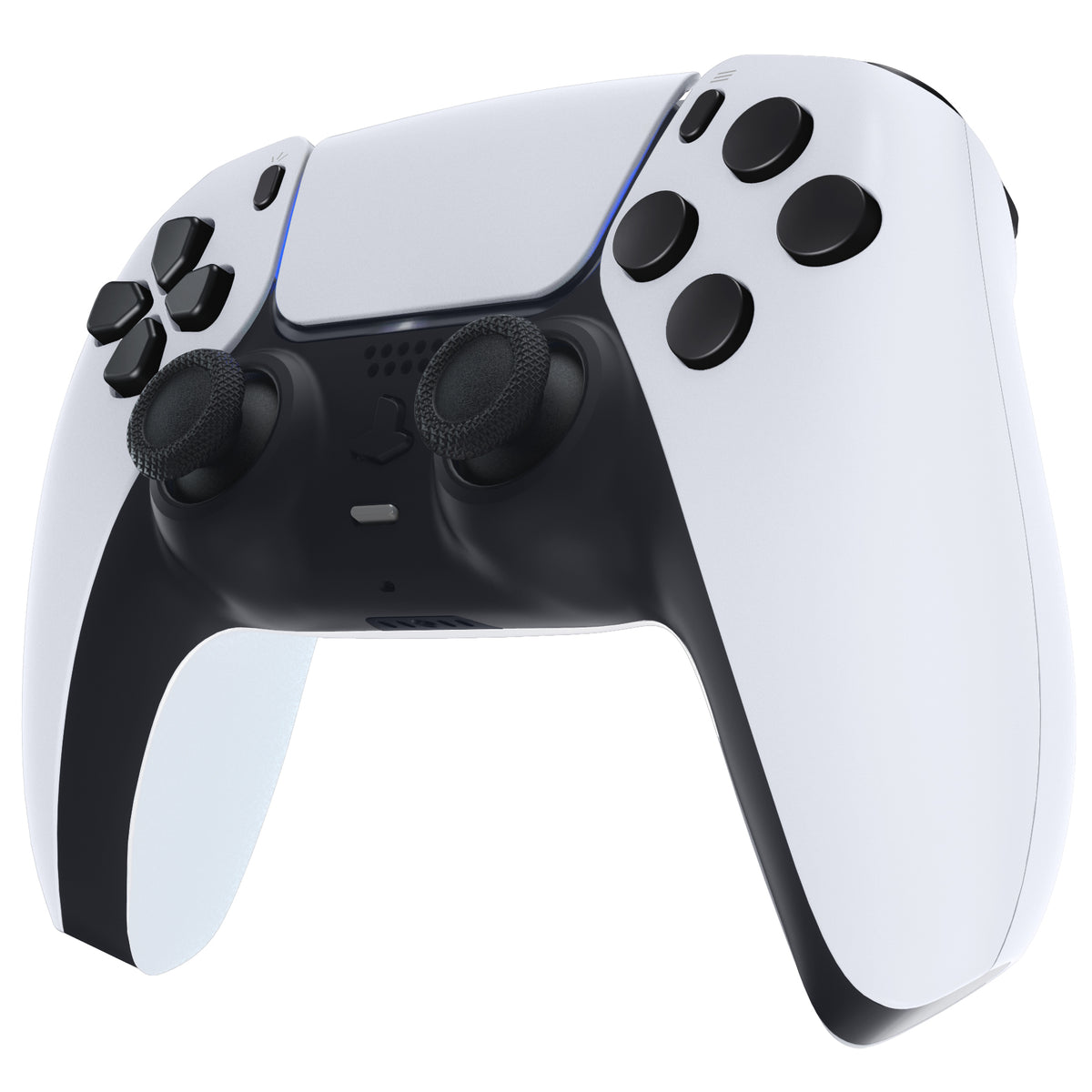 eXtremeRate Replacement Full Set Buttons Compatible with PS5 Controller BDM-010/020 - Black