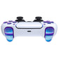 eXtremeRate Replacement Full Set Buttons Compatible with PS5 Controller BDM-010/020 - Chameleon Purple Blue