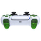 eXtremeRate Replacement Full Set Buttons Compatible with PS5 Controller BDM-010/020 - Clear Green