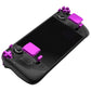 eXtremeRate Replacement Full Set Buttons for Steam Deck LCD - Chrome Purple