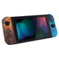 eXtremeRate Replacement Full Set Shell Case with Buttons for Joycon of NS Switch - Gold Star Universe