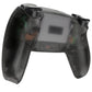eXtremeRate Replacement Full Set Shells with Buttons Compatible with PS5 Controller BDM-030/040/050/060 - Clear Black
