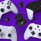 eXtremeRate ThumbsGear V3 Interchangeable Thumbsticks for Xbox Core Controller & Xbox One S/X/Elite Controller & Nintendo Switch Pro Controller - Black