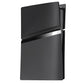 eXtremeRate eXcover Replacement Top Bottom Cover Side Panel with Cooling Vent for PS5 Slim Disc Edition Console - Black eXtremeRate