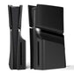 eXtremeRate eXcover Replacement Top Bottom Cover Side Panel with Cooling Vent for PS5 Slim Disc Edition Console - Black eXtremeRate