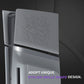 eXtremeRate eXcover Replacement Top Bottom Cover Side Panel with Cooling Vent for PS5 Slim Disc Edition Console - New Hope Gray