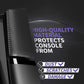 eXtremeRate eXcover Replacement Top Bottom Cover Side Panel with Cooling Vent for PS5 Slim Digital Edition Console - Black eXtremeRate