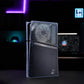 eXtremeRate eXcover Replacement Top Bottom Cover Side Panel with Cooling Vent for PS5 Slim Digital Edition Console - Clear Ice Blue