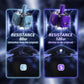 eXtremeRate eXhall Digital Calibrable Hall Effect Thumbstick Kit with Calibrate FPC Board for PS5 Controller - Blue 80gf eXtremeRate