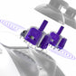 eXtremeRate eXhall Digital Calibrable Hall Effect Thumbstick Kit with Calibrate FPC Board for PS5 Controller - Purple 120gf