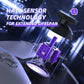 eXtremeRate eXhall Digital Calibrable Hall Effect Thumbstick Kit with Calibrate FPC Board for PS5 Controller - Purple 120gf