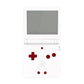 Scarlet Red Custom Full Set Buttons for Gameboy Advance SP, Replacement A B L R Button Power On Off Volume Button D-pad Key for GBA SP Console - Console NOT Included - ASPJ202 eXtremeRate