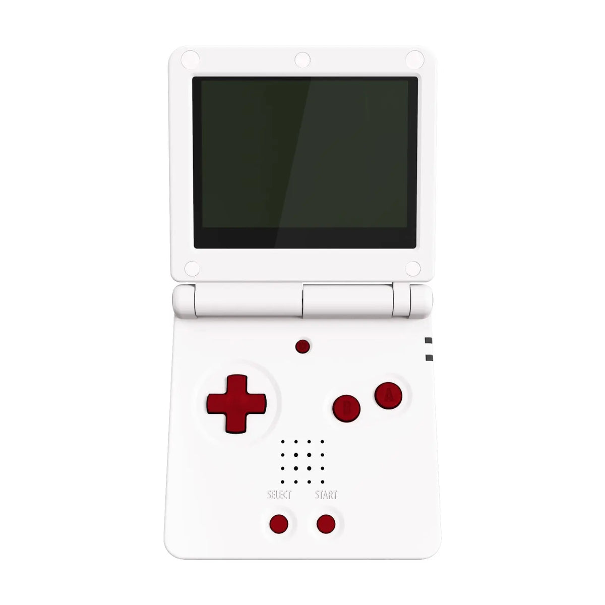 Scarlet Red Custom Full Set Buttons for Gameboy Advance SP, Replacement A B L R Button Power On Off Volume Button D-pad Key for GBA SP Console - Console NOT Included - ASPJ202 eXtremeRate
