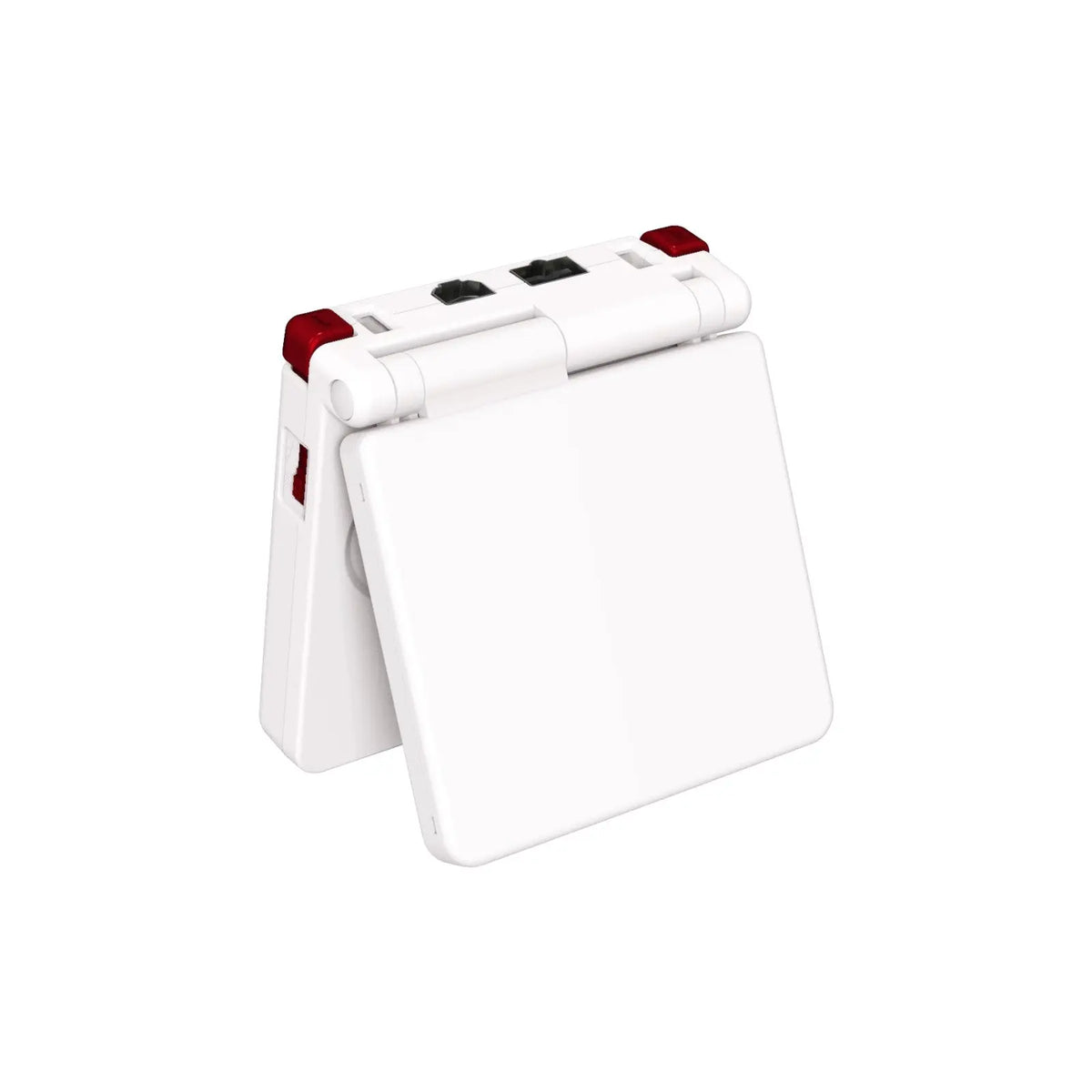 Scarlet Red Custom Full Set Buttons for Gameboy Advance SP, Replacement A B L R Button Power On Off Volume Button D-pad Key for GBA SP Console - Console NOT Included - ASPJ202 eXtremeRate