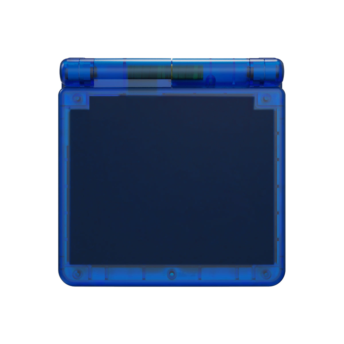 eXtremeRate Retail IPS Ready Upgraded eXtremeRate Clear Blue Custom Replacement Housing Shell for Gameboy Advance SP GBA SP – Compatible with Both IPS & Standard LCD – Console & Screen NOT Included - ASPM5004