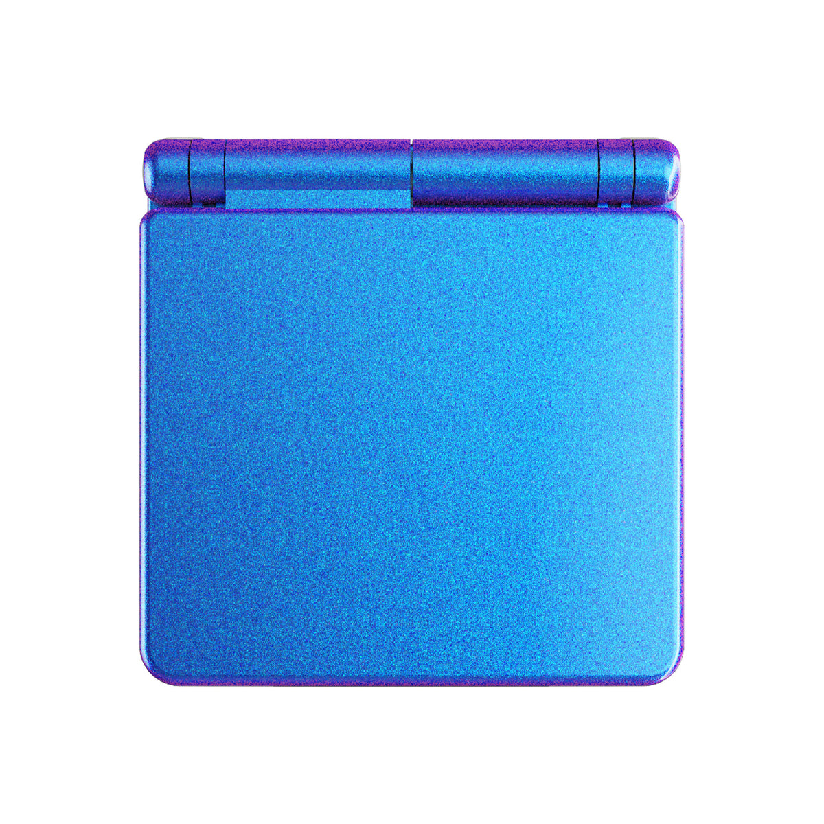 eXtremeRate Retail IPS Ready Upgraded Chameleon Purple Blue Glossy Custom Replacement Housing Shell for Gameboy Advance SP GBA SP – Compatible with Both IPS & Standard LCD – Console & Screen NOT Included - ASPP3001