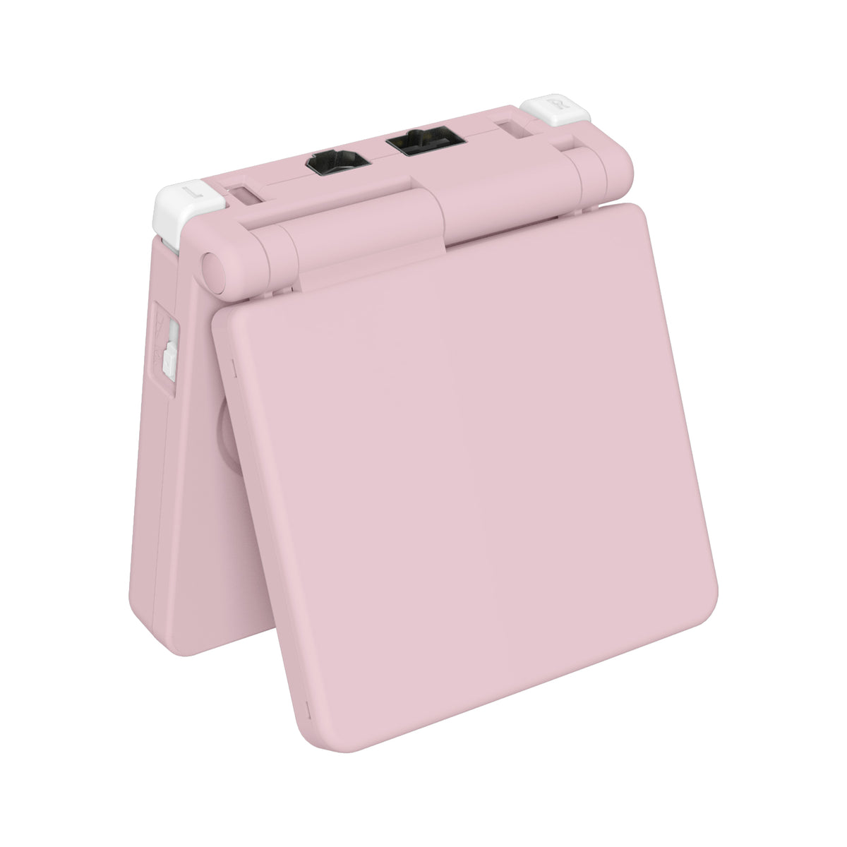 eXtremeRate Retail IPS Ready Upgraded Cherry Blossoms Pink Soft Touch Custom Replacement Housing Shell for Gameboy Advance SP GBA SP – Compatible with Both IPS & Standard LCD – Console & Screen NOT Included - ASPP3003