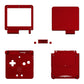 eXtremeRate Retail IPS Ready Upgraded Scarlet Red Soft Touch Custom Replacement Housing Shell for Gameboy Advance SP GBA SP – Compatible with Both IPS & Standard LCD – Console & Screen NOT Included - ASPP3004