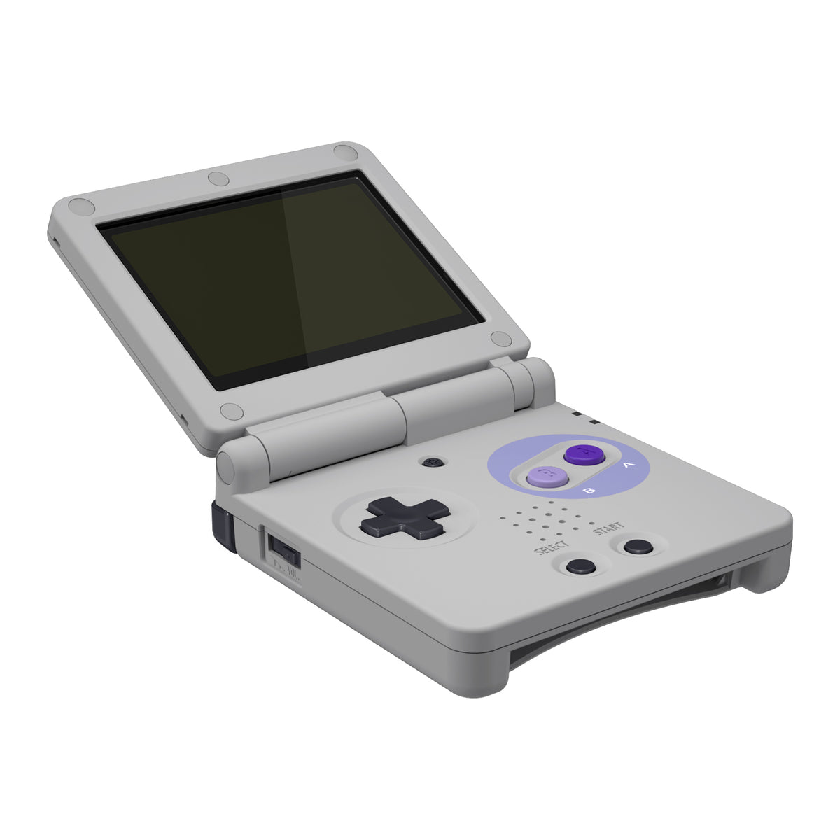 eXtremeRate Retail IPS Ready Upgraded Classic SNES Style Custom Replacement Housing Shell for Gameboy Advance SP GBA SP – Compatible with Both IPS & Standard LCD – Console & Screen NOT Included - ASPY001