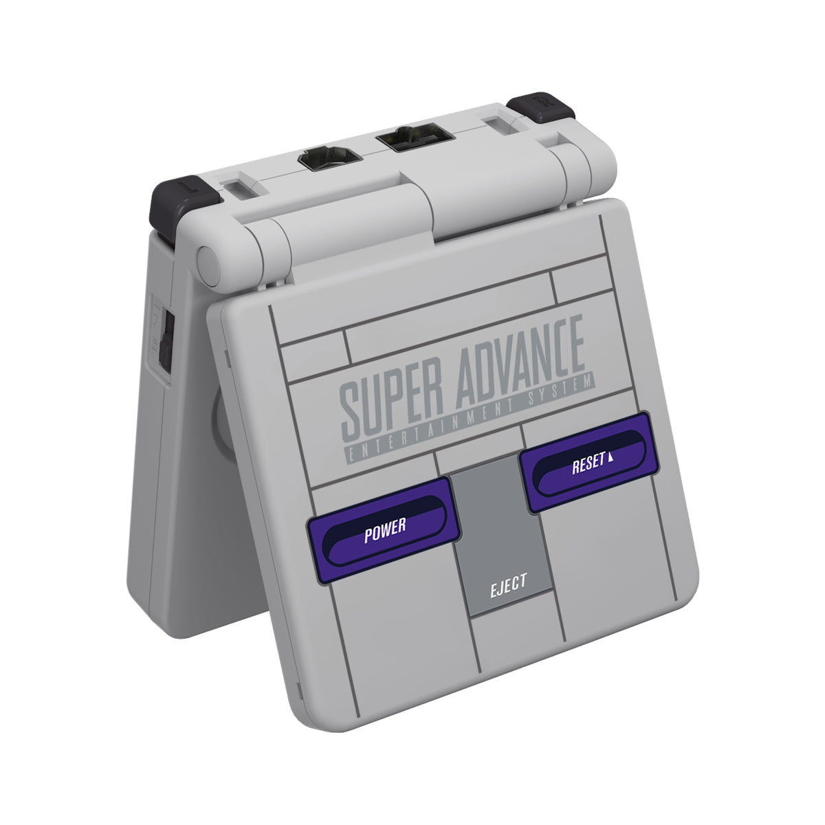 eXtremeRate Retail IPS Ready Upgraded Classic SNES Style Custom Replacement Housing Shell for Gameboy Advance SP GBA SP – Compatible with Both IPS & Standard LCD – Console & Screen NOT Included - ASPY001