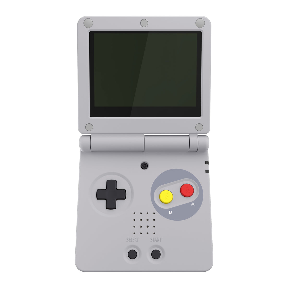 eXtremeRate Retail IPS Ready Upgraded SFC SNES Classic EU Style Custom Replacement Housing Shell for Gameboy Advance SP GBA SP – Compatible with Both IPS & Standard LCD – Console & Screen NOT Included - ASPY004