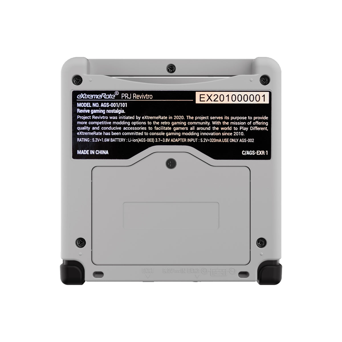 eXtremeRate Retail IPS Ready Upgraded Classic NES Style Custom Replacement Housing Shell for Gameboy Advance SP GBA SP – Compatible with Both IPS & Standard LCD – Console & Screen NOT Included - ASPY005