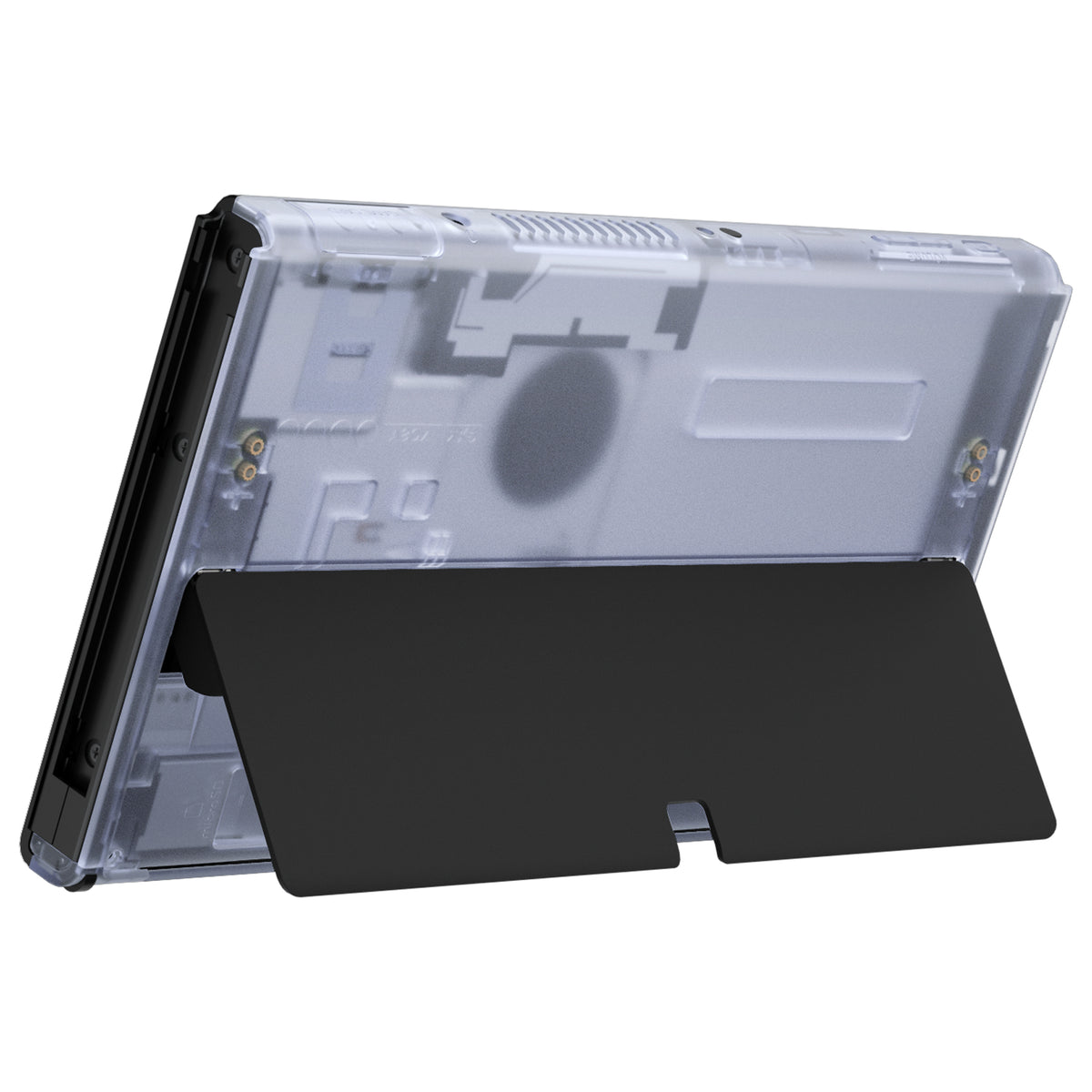 eXtremeRate Retail Glacier Blue Console Back Plate DIY Replacement Housing Shell Case for Nintendo Switch OLED Console – JoyCon Shell & Kickstand NOT Included - BNSOM5003