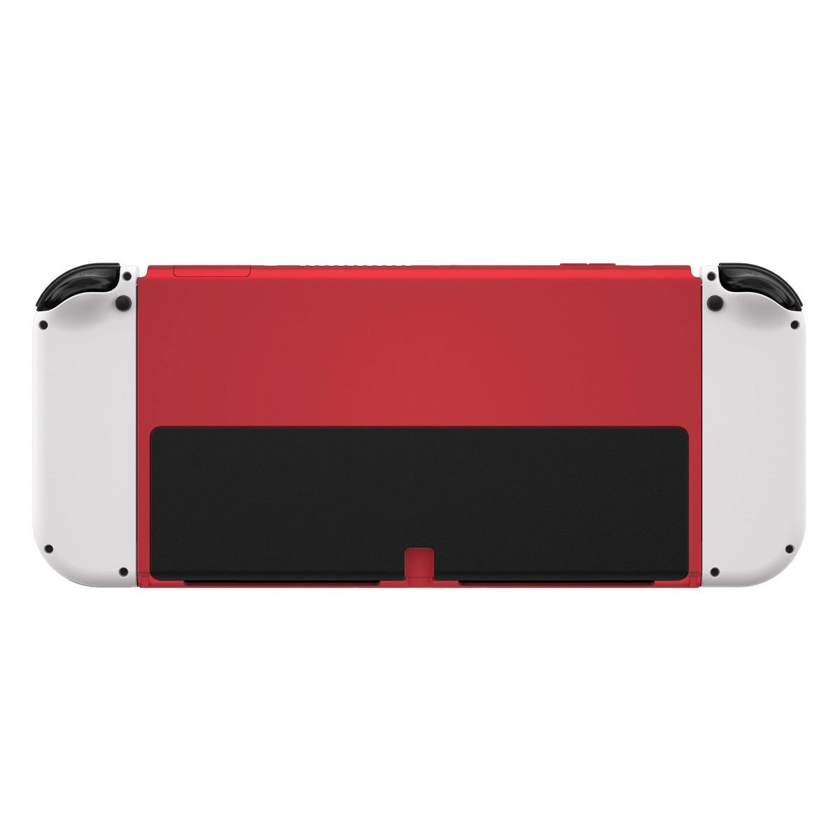 eXtremeRate Retail Vampire Red Soft Touch Console Back Plate DIY Replacement Housing Shell Case for Nintendo Switch OLED Console – JoyCon Shell & Kickstand NOT Included - BNSOP3004
